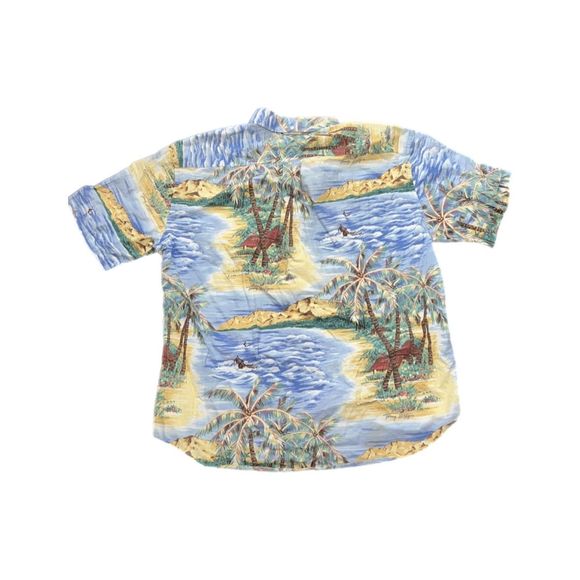 Vintage Tommy Hilfiger Hawaiian Button Up Shirt - Picture 2 of 4